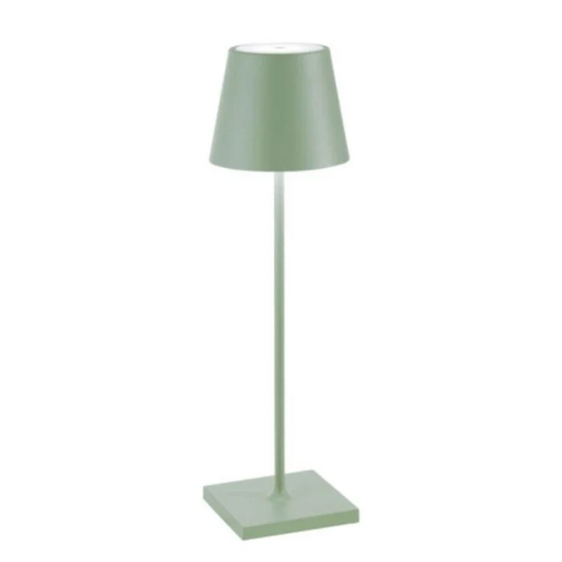 "Energieeffiziente Touch LED-Tischleuchte im minimalistischen Design, ideal für moderne Wohnräume."