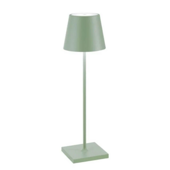 "Energieeffiziente Touch LED-Tischleuchte im minimalistischen Design, ideal für moderne Wohnräume."