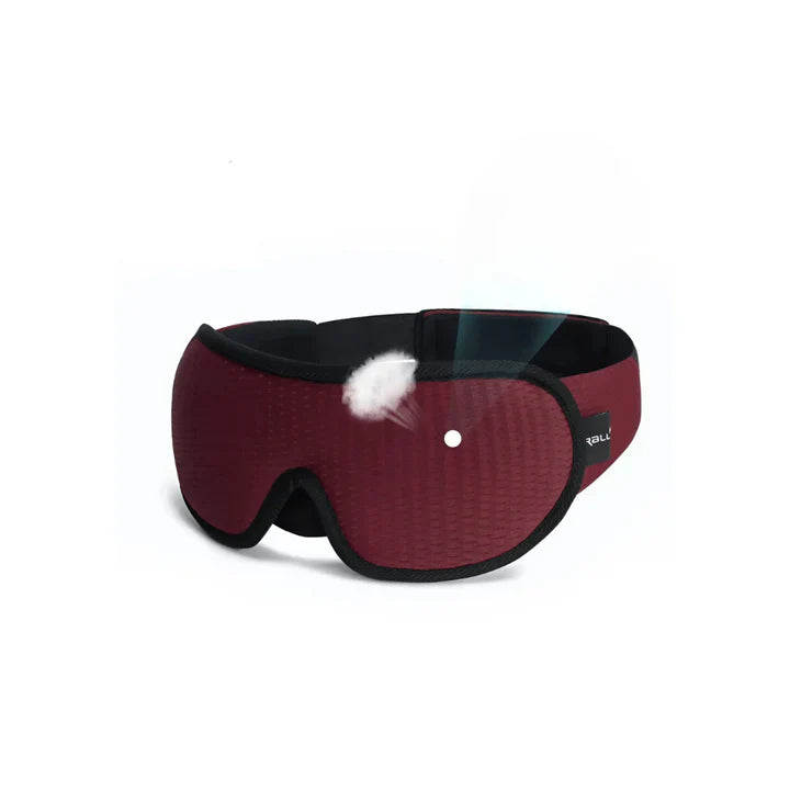 "Ergonomische 3D-Schlafmaske, passt sich optimal an, bietet Komfort und Dunkelheit, ideal für Reisen und zu Hause."