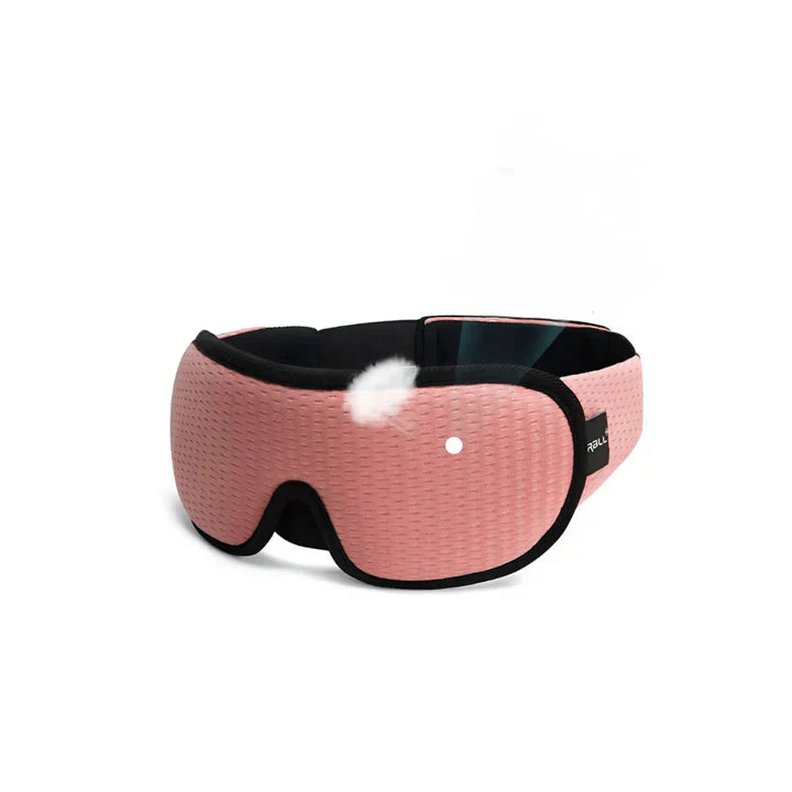 "Ergonomische 3D-Schlafmaske, passt sich optimal an, bietet Komfort und Dunkelheit, ideal für Reisen und zu Hause."