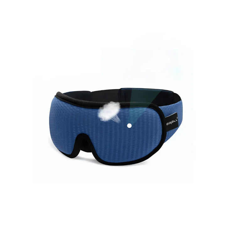 "Ergonomische 3D-Schlafmaske, passt sich optimal an, bietet Komfort und Dunkelheit, ideal für Reisen und zu Hause."