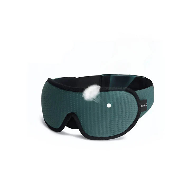 "Ergonomische 3D-Schlafmaske, passt sich optimal an, bietet Komfort und Dunkelheit, ideal für Reisen und zu Hause."