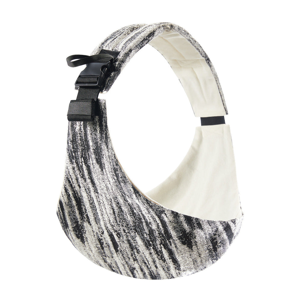 Ergonomische, atmungsaktive Babytrage in Schwarz, ideal für Alltag und Abenteuer, bietet Komfort und Sicherheit für dein Baby