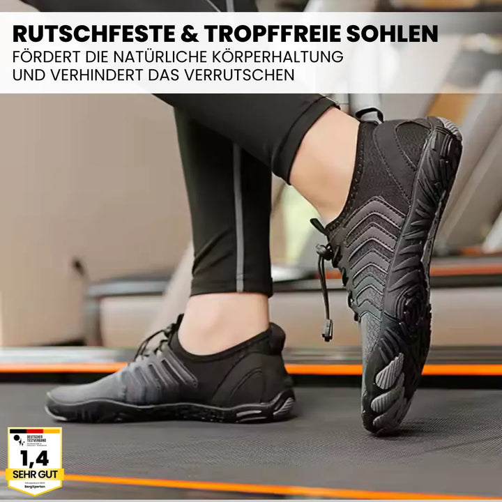 "Ergonomische Damen-Barfußschuhe mit flexibler, ultraleichter Sohle für Komfort und natürliche Fußbewegung."