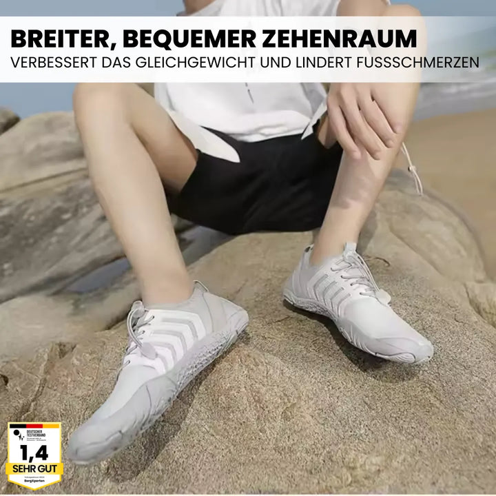 "Ergonomische Damen-Barfußschuhe mit flexibler, ultraleichter Sohle für Komfort und natürliche Fußbewegung."