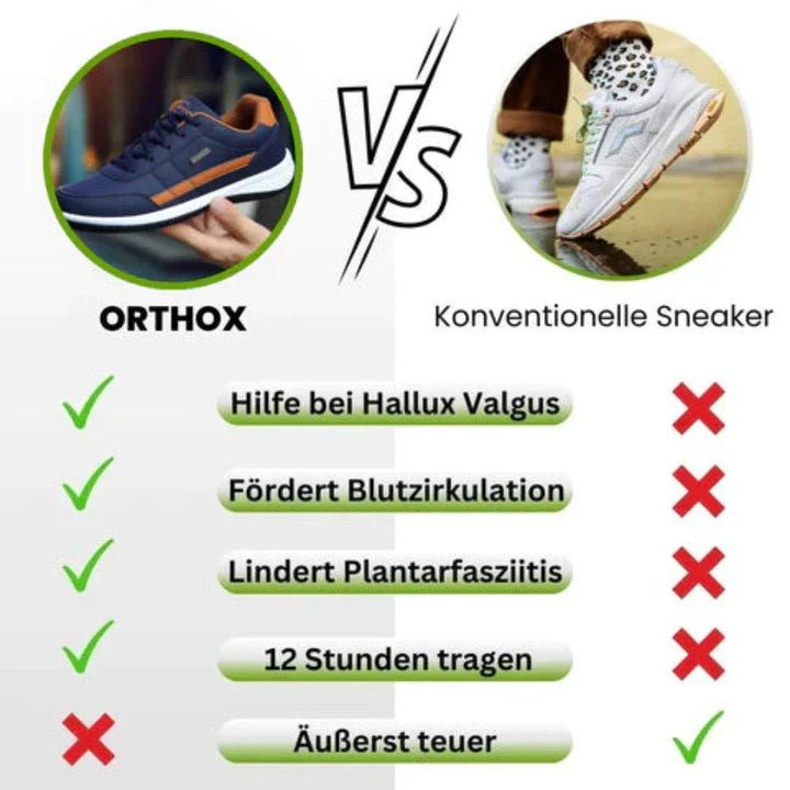 "Ergonomische Hallux Schuhe für Männer, atmungsaktiv mit breiter Zehenbox, ideal bei Hallux Valgus, schwarze Farbe."