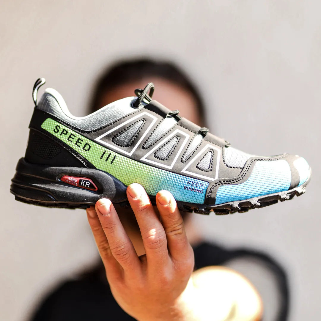 "Ergonomische OrthoTrekking Damenschuhe mit rutschfester Sohle und atmungsaktiver Struktur für Komfort und Schmerzlinderung."