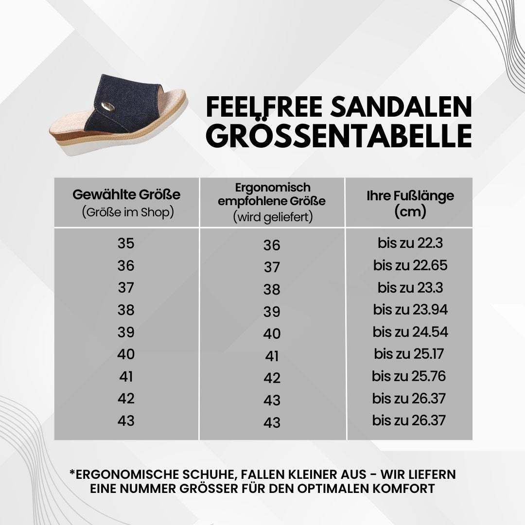 "Ergonomische Sandalen zur Schmerzlinderung, flach, rutschfest, in Beige, Hellblau, Königsblau und Schwarz für Damen"