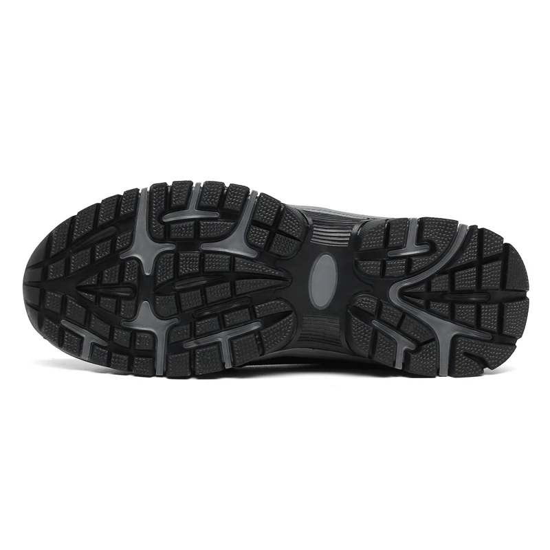 "Ergonomische schwarze orthopädische Schuhe, unisex, zur Schmerzlinderung, mit atmungsaktivem Material und leichter Sohle."