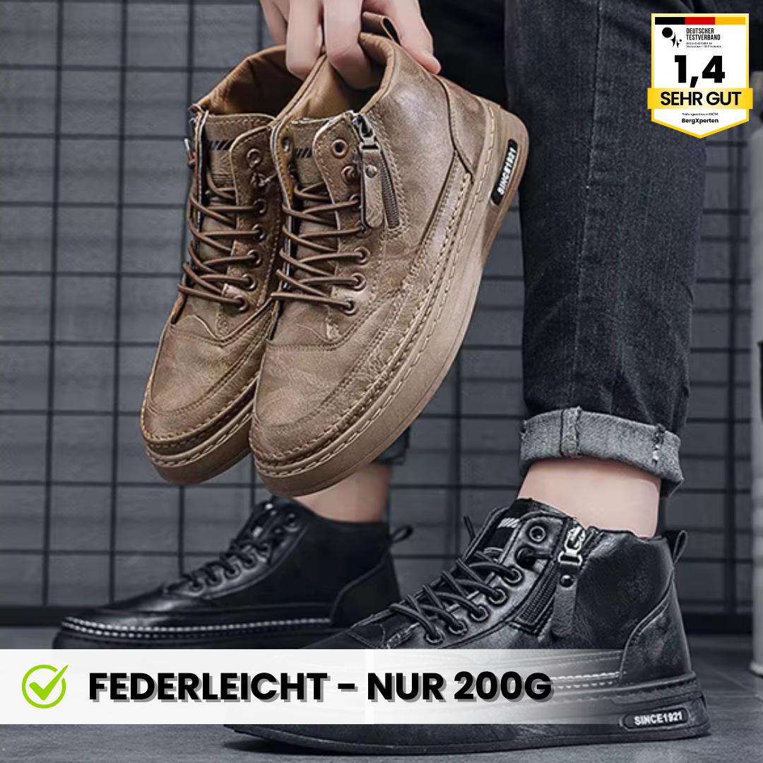 "Ergonomische Thermoschuhe für Damen, schwarz, gefüttertes Innenfutter, robuste Sohle, ideal für kaltes Wetter"