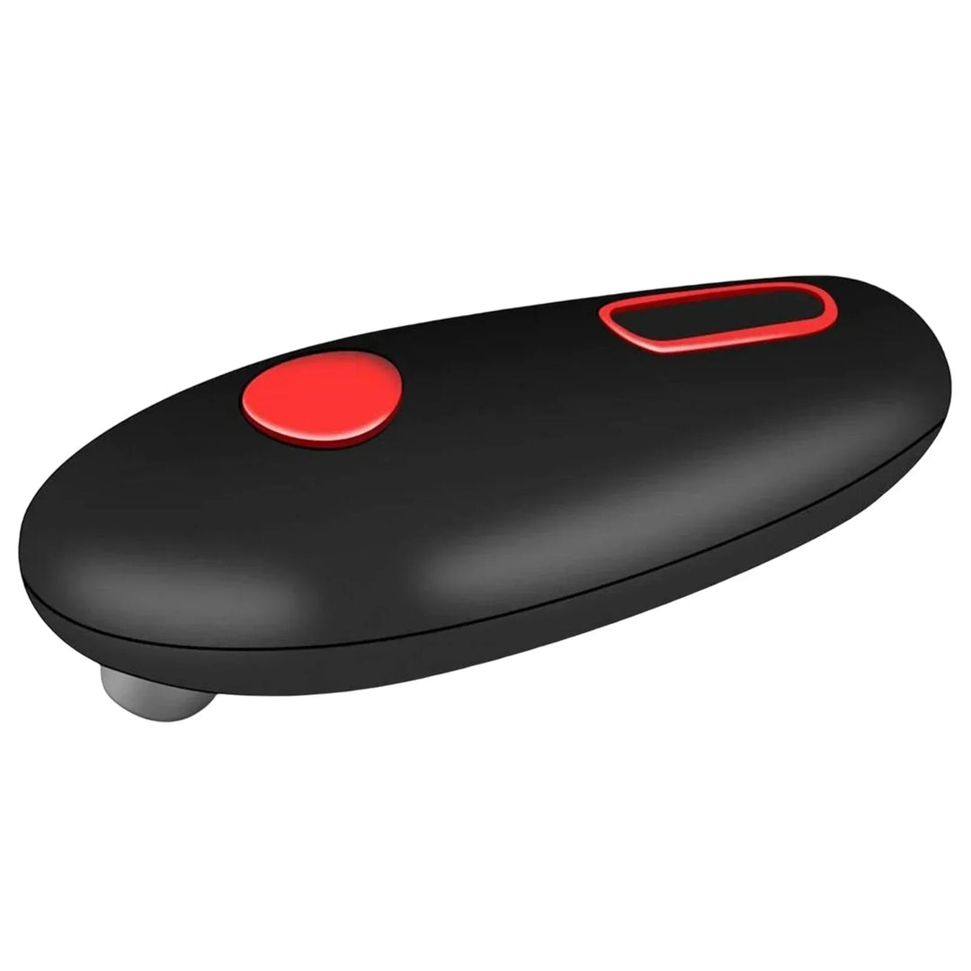 "Ergonomischer automatischer Dosenöffner mit Ein-Knopf-Bedienung, handlich, batteriebetrieben für sichere Küchenanwendung"