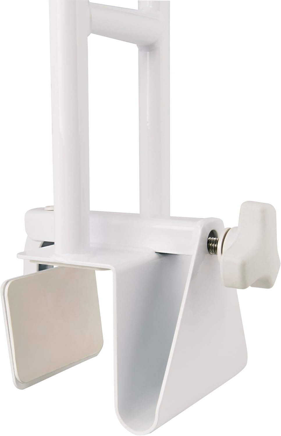 "Ergonomischer Badewannenhaltegriff für Senioren, weiß, sicherer Halt, keine Installation nötig, stilvolles Design"