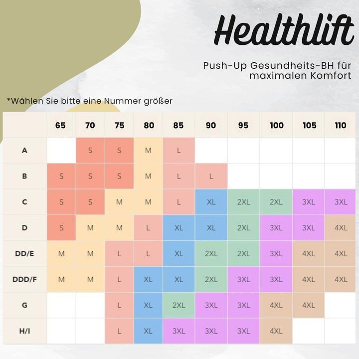 Ergonomischer Komfort-BH, bügellos mit Push-Up Effekt, nahtloses Design, unterstützt Haltung, atmungsaktives Material.