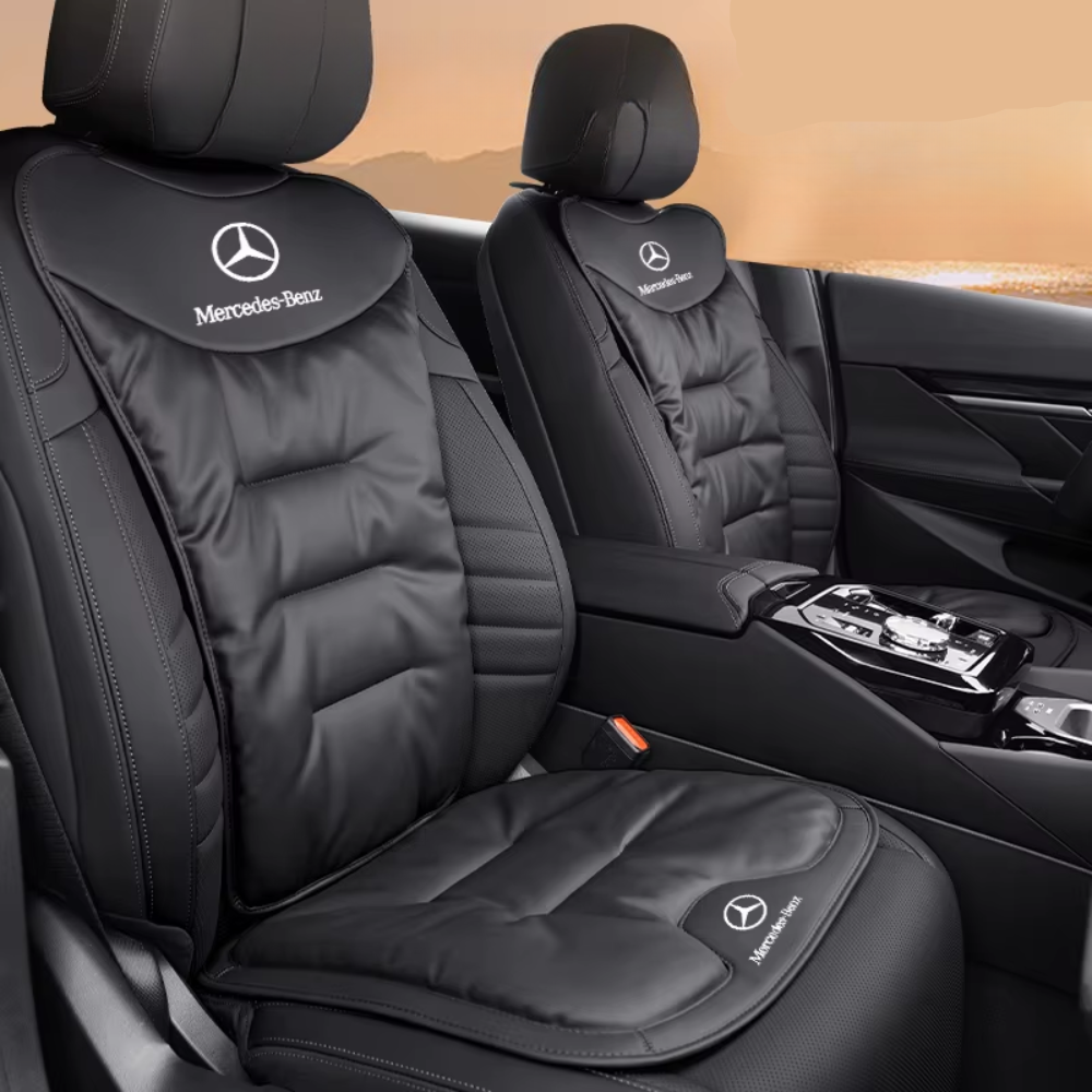 "Ergonomisches Autokissen, formschön, unterstützend, atmungsaktiv, perfekte Anpassung für Rückenkomfort und gesunde Haltung."