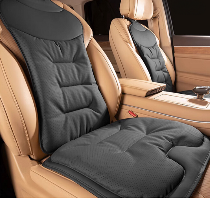 "Ergonomisches Autokissen, formschön, unterstützend, atmungsaktiv, perfekte Anpassung für Rückenkomfort und gesunde Haltung."