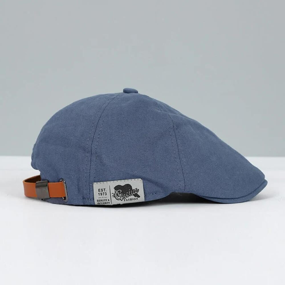 Exklusive Herren Baskenmütze, klassisches Design, vielseitige Farben, sieht stilvoll aus auf Kopf, ideal für kühle Monate.