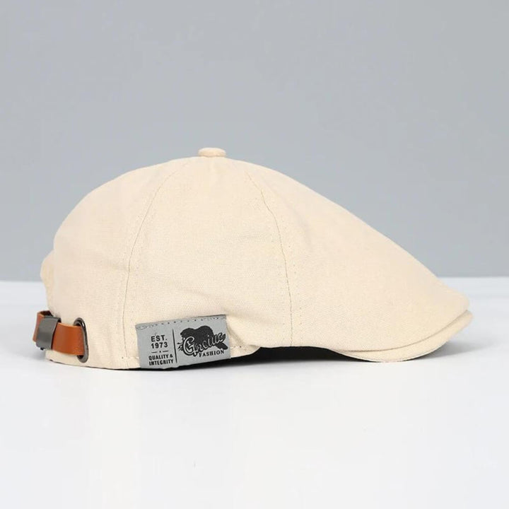 Exklusive Herren Baskenmütze, klassisches Design, vielseitige Farben, sieht stilvoll aus auf Kopf, ideal für kühle Monate.