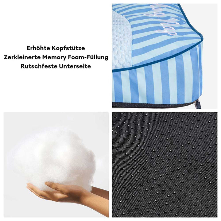 "Extragroßes kühlendes Hundebett, orthopädisch, mit Memory-Schaum, waschbar, für maximalen Komfort."