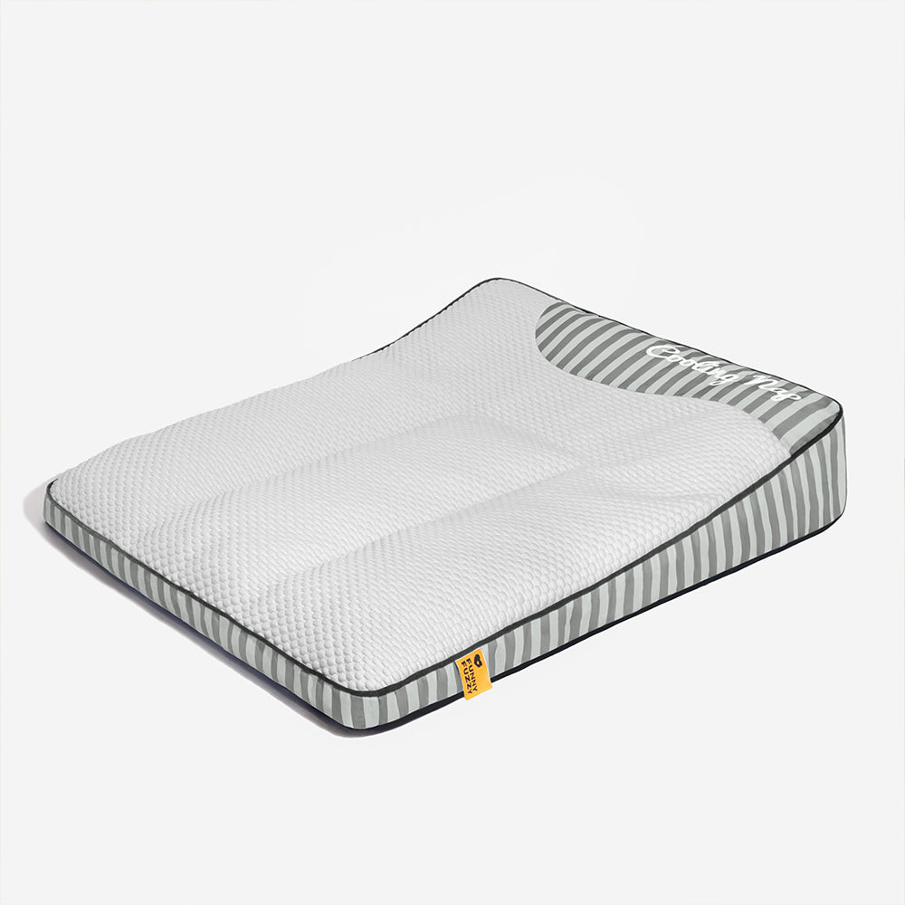 "Extragroßes kühlendes Hundebett, orthopädisch, mit Memory-Schaum, waschbar, für maximalen Komfort."