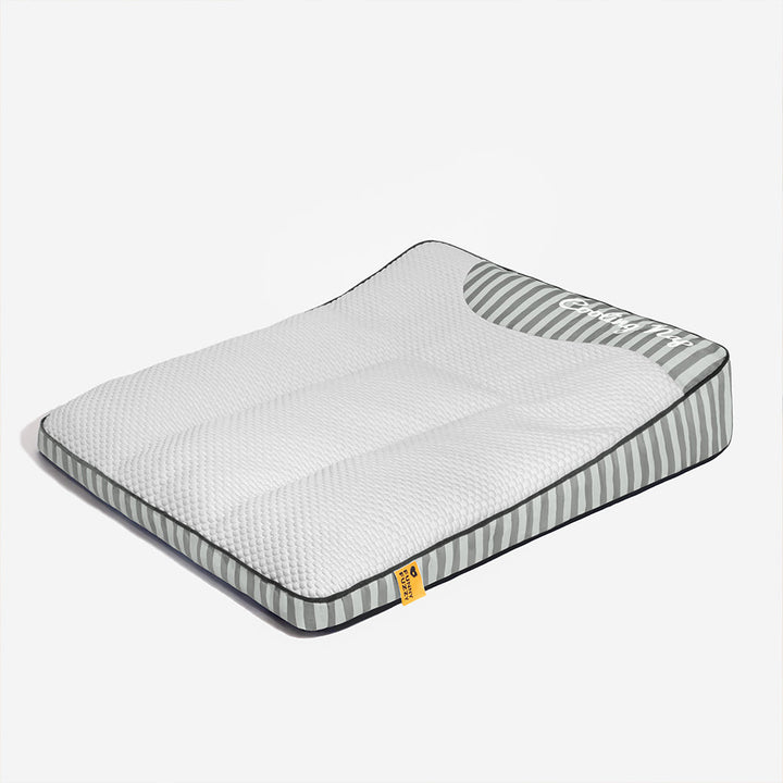 "Extragroßes kühlendes Hundebett, orthopädisch, mit Memory-Schaum, waschbar, für maximalen Komfort."