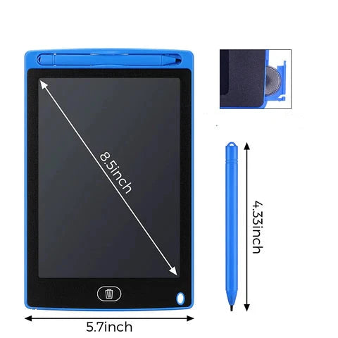 "Farbenfrohes, tragbares Kinder Zeichenbrett, wiederverwendbar und umweltfreundlich, perfekt für kreatives Lernen."