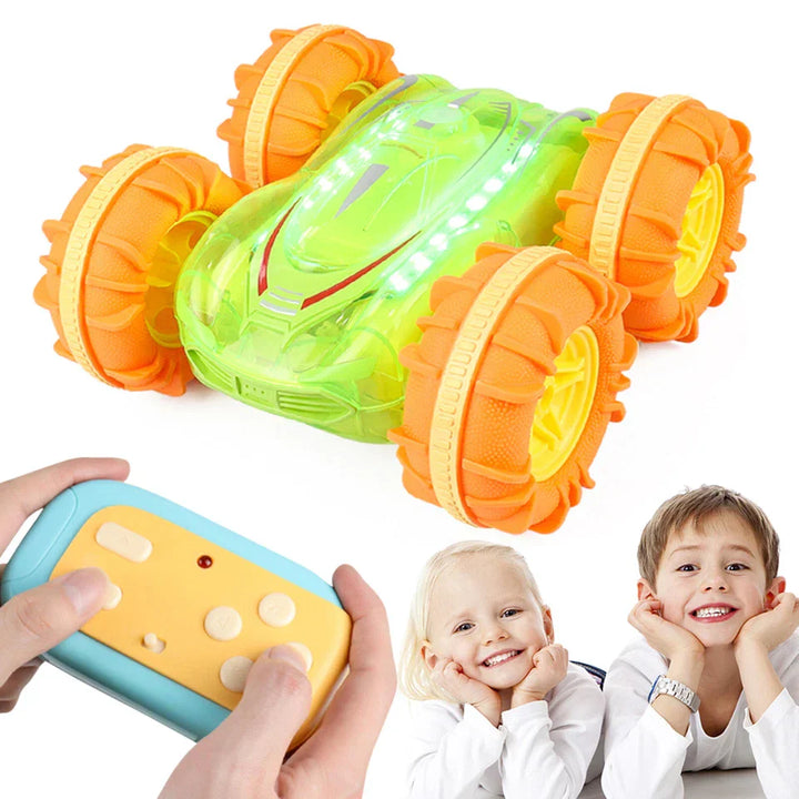 "Ferngesteuertes Amphibienfahrzeug für Land und Wasser, vielseitig, robust, wasserfest, ideal für Abenteuer auf jedem Terrain