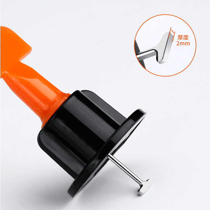 "Fliesen-Nivelliersystem stabil, wiederverwendbar, für präzise und glatte Fliesenverlegung bei DIY-Projekten."