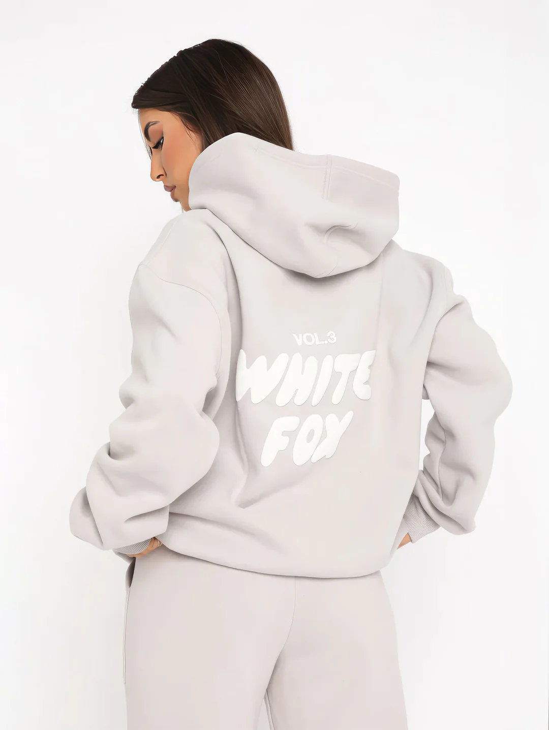 "Fox-Set Herrenanzug in elegantem Design, aus Baumwolle-Polyester, vielseitig tragbar, in Hellgrau, Schwarz, Dunkelgrau, Hell