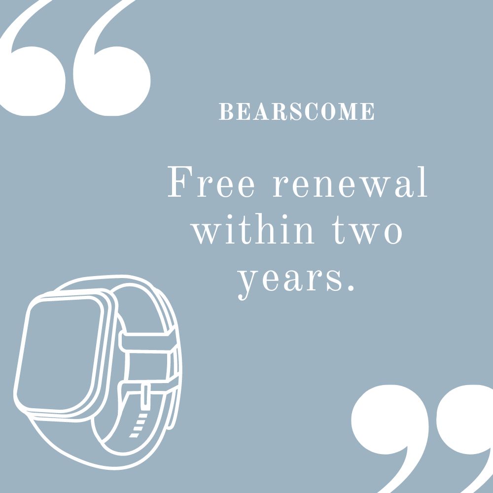 Gesundheitsüberwachung Smart Watch mit EKG, großem Farbbildschirm, sportlichem Armband und präziser Sensor-Technologie.