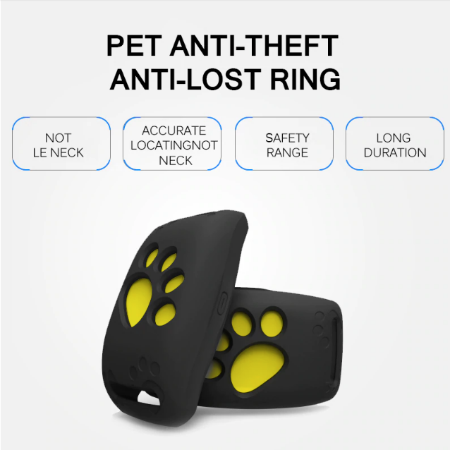 GPS-Halsband für Katzen in Pink, wasserdicht, langlebig, leichtes Design, präzise Verfolgung mit GPS-Tracker.