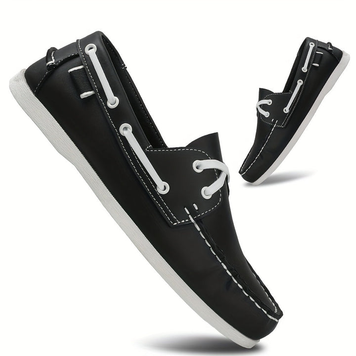 "Herren Bootschuhe Thijs in Braun, robustes Design, ideal für Outdoor-Abenteuer, starker Grip und breiter Komfort."