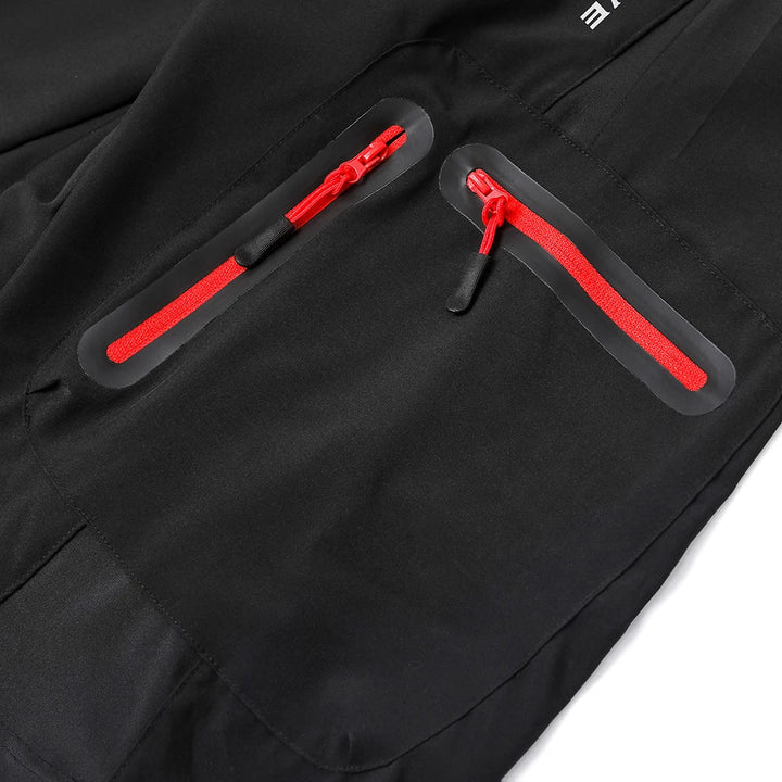"Herren Cargo Shorts in Grau, funktional mit Reißverschlusstaschen, elastischem Bund, ideal für Outdoor-Abenteuer."