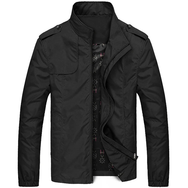 "Herren Cargo-Sommerjacke in Blau, Braun, Grün, Schwarz, lässig, vielseitig, stilvoll, komfortabel."