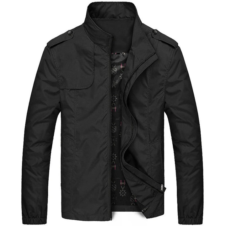 "Herren Cargo-Sommerjacke in Blau, Braun, Grün, Schwarz, lässig, vielseitig, stilvoll, komfortabel."