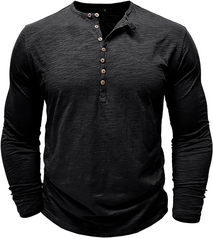 "Herren Casual Baumwolle Shirt, locker geschnitten, in Blau, Dunkelgrün, Schwarz, Weiß, atmungsaktiv, modisch."