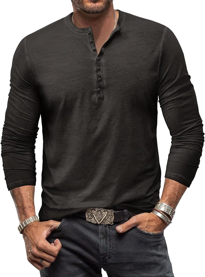 "Herren Casual Baumwolle Shirt, locker geschnitten, in Blau, Dunkelgrün, Schwarz, Weiß, atmungsaktiv, modisch."