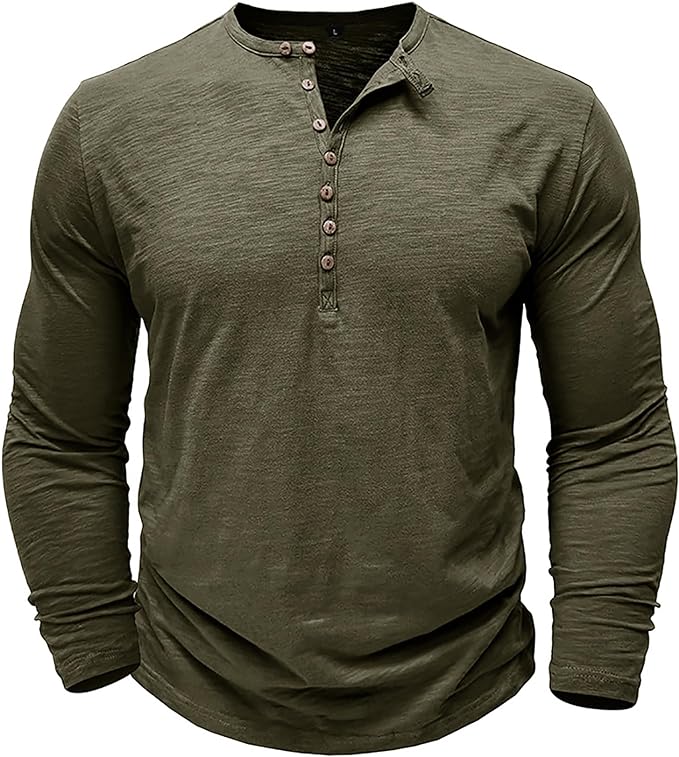 "Herren Casual Baumwolle Shirt, locker geschnitten, in Blau, Dunkelgrün, Schwarz, Weiß, atmungsaktiv, modisch."