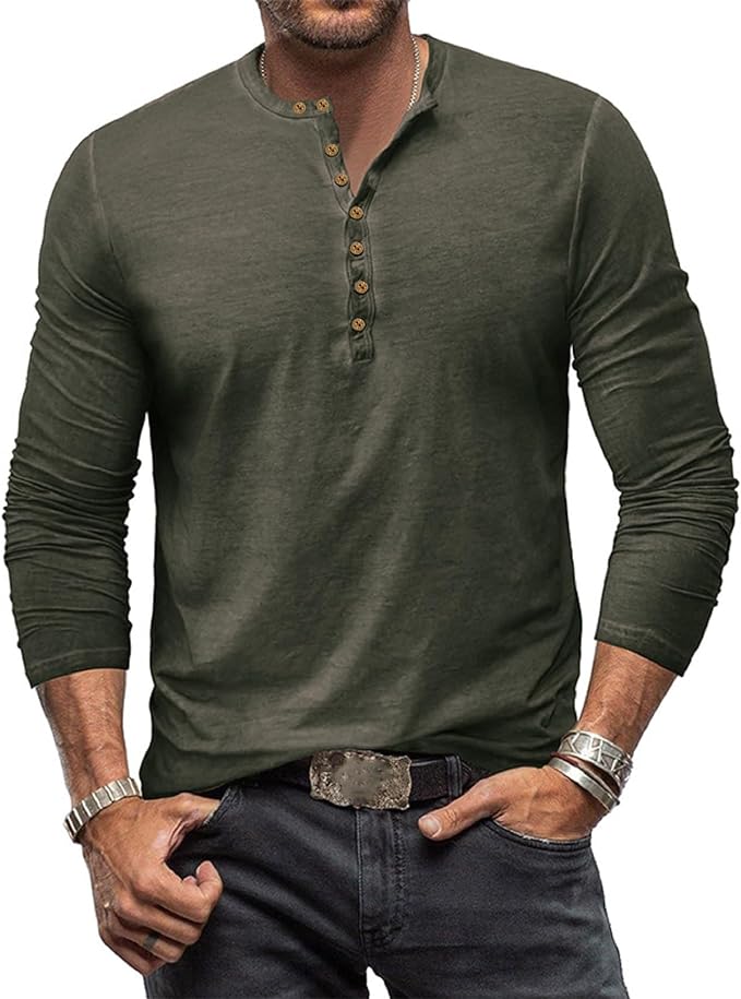 "Herren Casual Baumwolle Shirt, locker geschnitten, in Blau, Dunkelgrün, Schwarz, Weiß, atmungsaktiv, modisch."