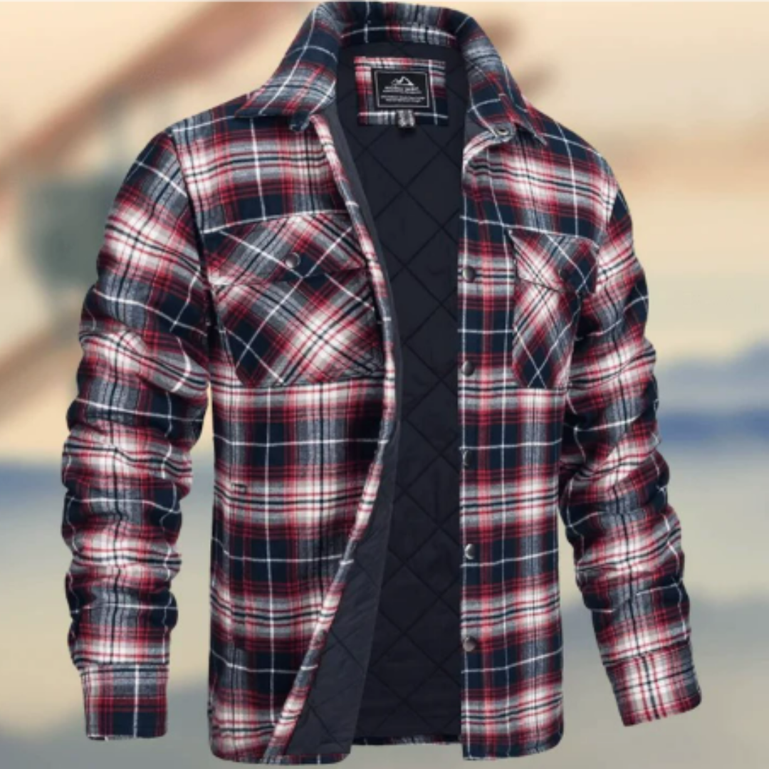 "Herren Flanellhemd, Button-Down, kariert, weich und gemütlich, perfekt für kühle Tage, stilvoller Freizeit-Look."