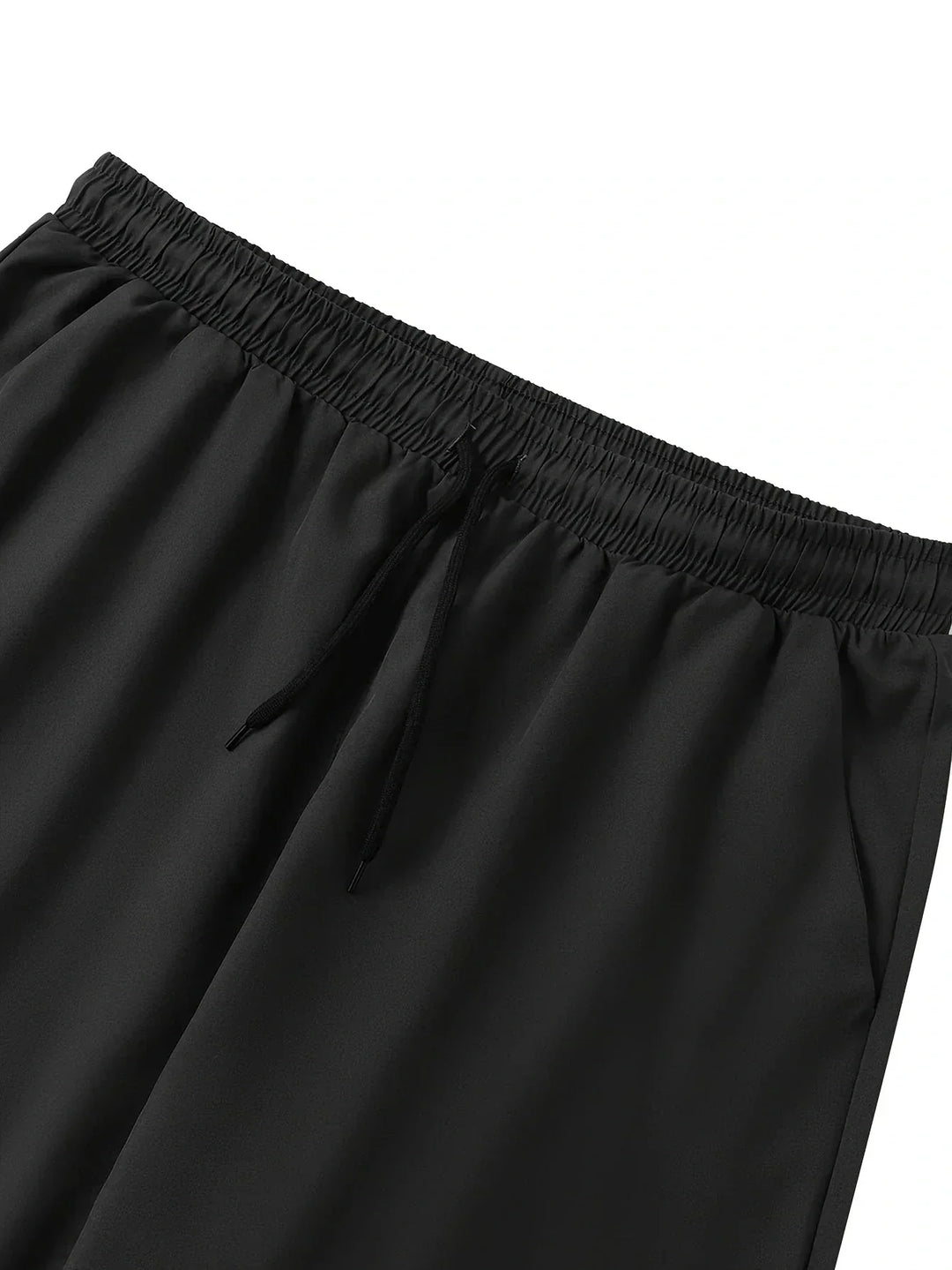 "Herren Jogginghose mit verkürztem Design, eleganter Sommer-Look, gerade Passform, vielseitig in Grau."