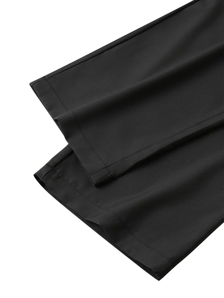 "Herren Jogginghose mit verkürztem Design, eleganter Sommer-Look, gerade Passform, vielseitig in Grau."