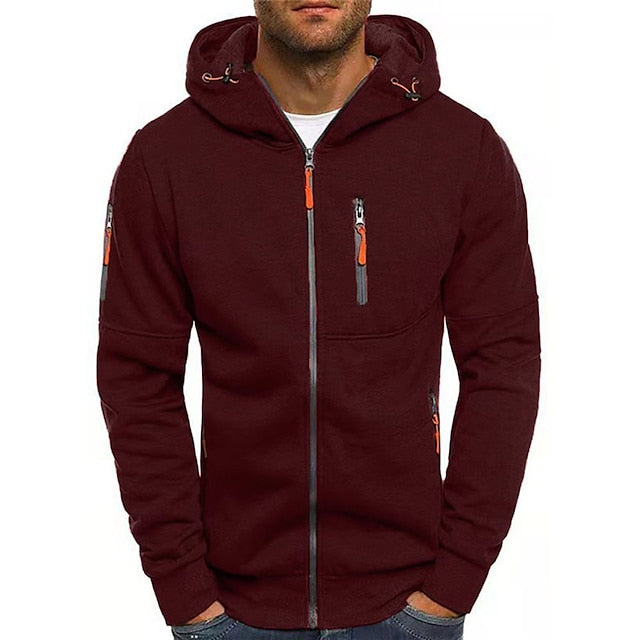 "Herren Kapuzenpullover in verschiedenen Farben, stilvolles Design, komfortables Material, perfekter Alltagslook"