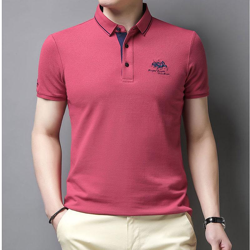 "Herren Polo-Shirt, kurzarm, mit Knöpfen, vielseitig, elegant, in Blau, ideal für Freizeit und halbformelle Anlässe."