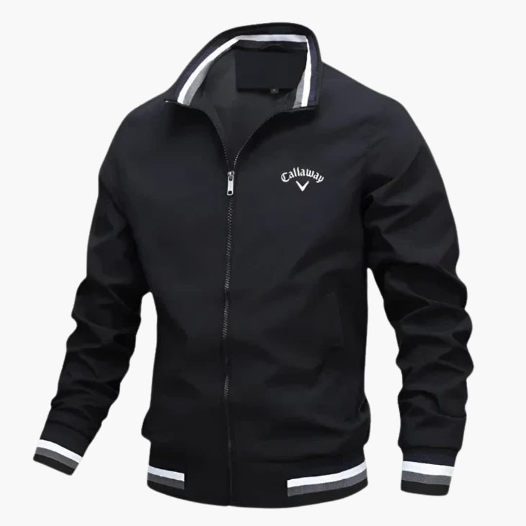 "Herren Übergangsjacke, wasserabweisend, grau, elegant, perfekte Wärmeisolierung, klassische Silhouette, komfortabler Schnitt