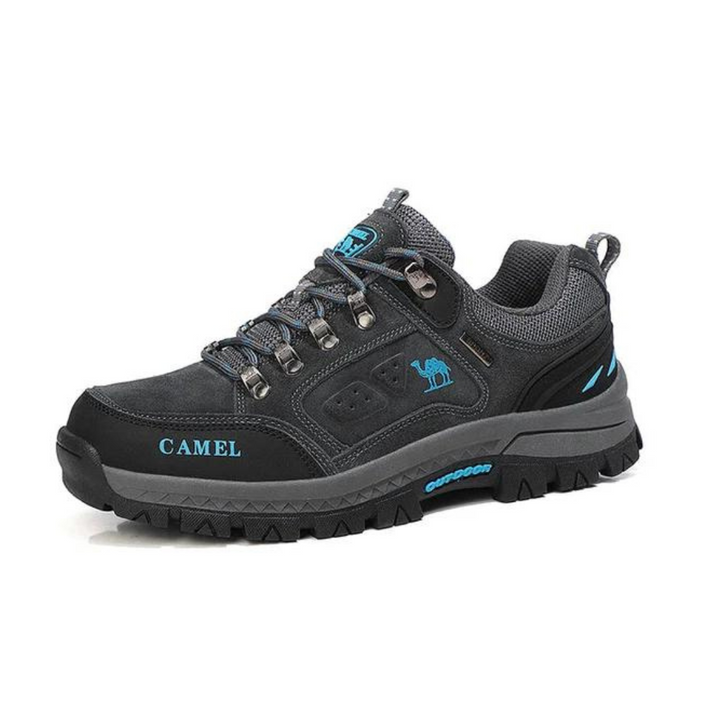"Herren Wanderschuhe, wasserdicht, atmungsaktiv, braun, robustes Design, ideal für Outdoor-Abenteuer, rutschfeste Sohle"