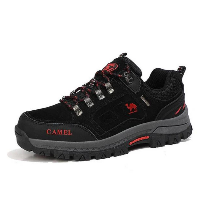 "Herren Wanderschuhe, wasserdicht, atmungsaktiv, braun, robustes Design, ideal für Outdoor-Abenteuer, rutschfeste Sohle"