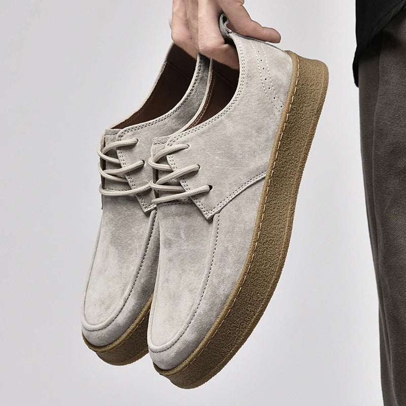 Hochwertige Wildleder-Sneaker für Herren in zeitlosem Design, robustes Material, stilvoll und bequem, perfekt für jeden Anlas