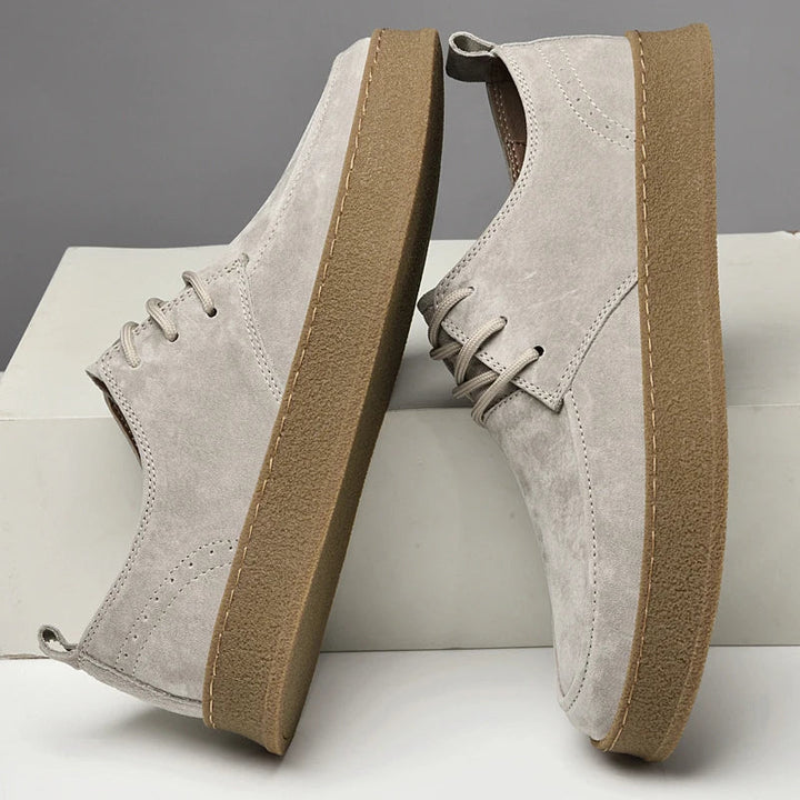 Hochwertige Wildleder-Sneaker für Herren in zeitlosem Design, robustes Material, stilvoll und bequem, perfekt für jeden Anlas