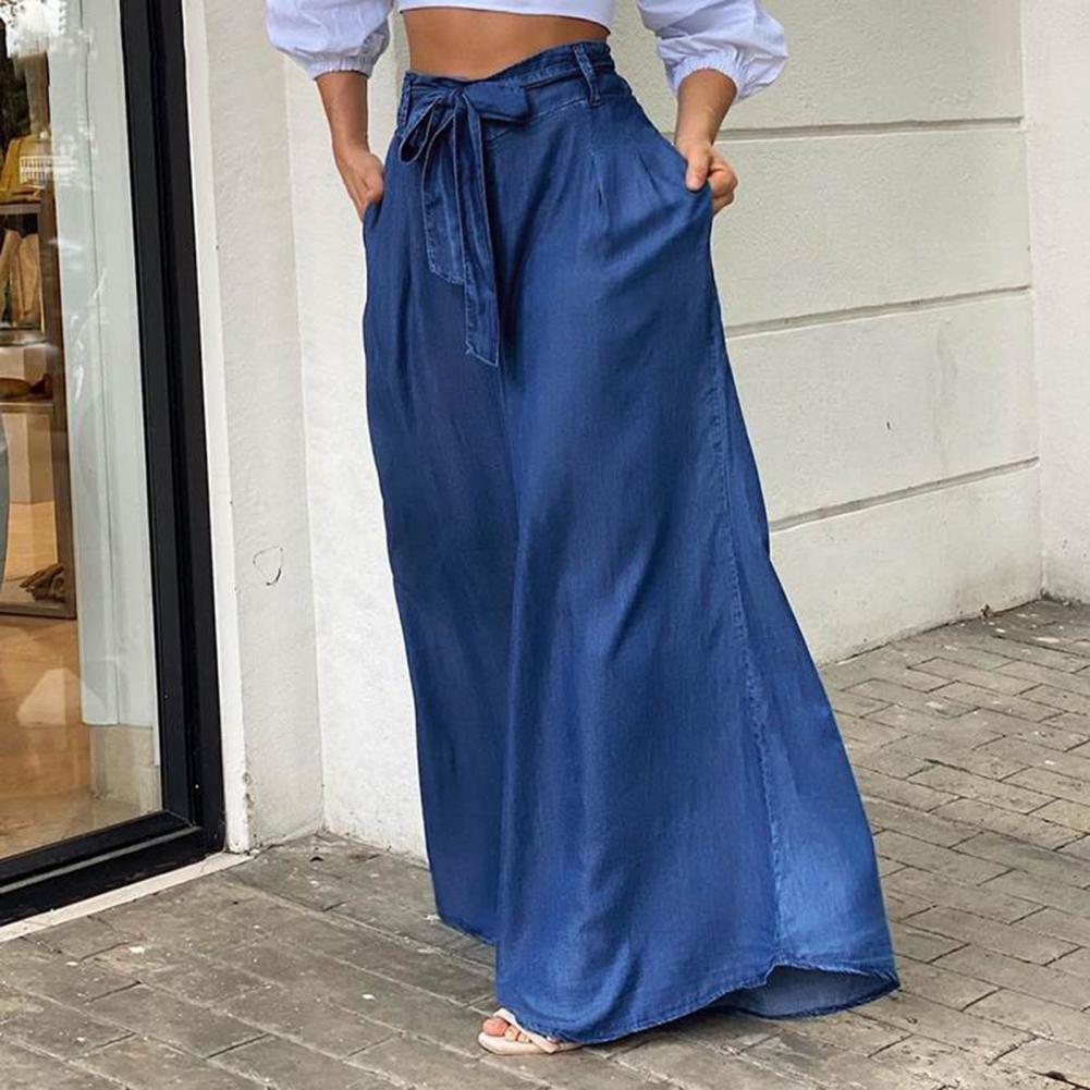 "Hose im eleganten, vielseitigen Denim-Stil für Unisex-Outfits, klassische Farbgebung, zeitloses Design"
