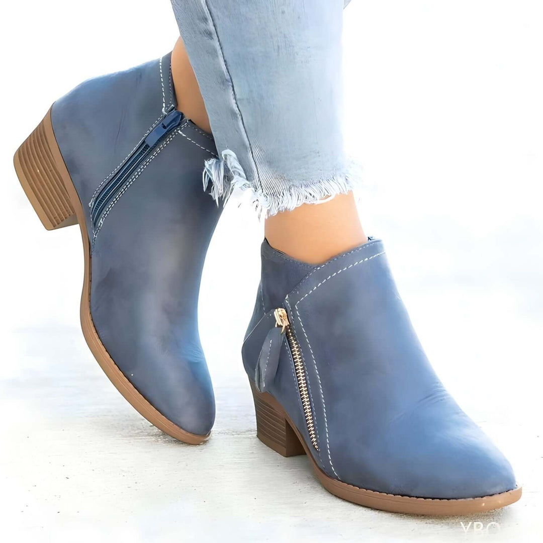 Stylische Velourslederstiefel für Damen